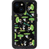 Adult Swim Rick and Morty Portal Pattern iPhone 15 Waterproof Case